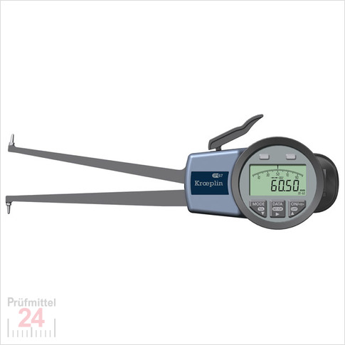 Kroeplin Schnelltaster Digital Messbereich:  30 - 60   mm
für Innen Nutenmessung Typ:  G330  
Skalenteilungswert Skw: 0,02 mm
Max. Tastarmlänge L: 132 mm