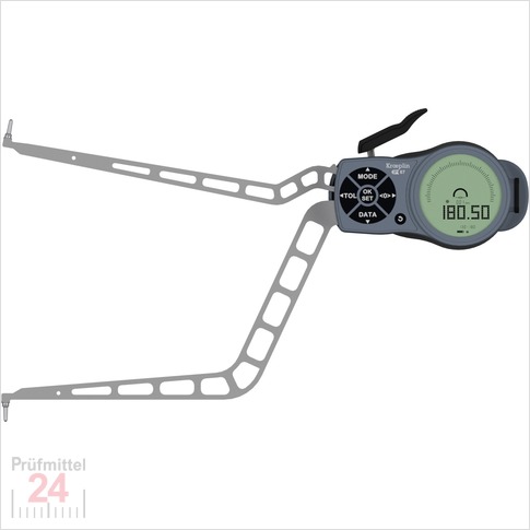 Kroeplin Schnelltaster Digital 130 - 180 mm
für Innen-Nutenmessung Typ: L4130
Skalenteilungswert Skw:  0,001 / 0,002 / 0,005 / 0,01 / 0,02 / 0,05   mm
Max. Tastarmlänge: 192 mm