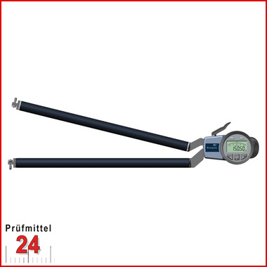Kroeplin Schnelltaster Digital Messbereich:  50 - 150   mm
für Innen Nutenmessung Typ:  G850  
Skalenteilungswert Skw: 0,05 mm
Max. Tastarmlänge L: 395 mm