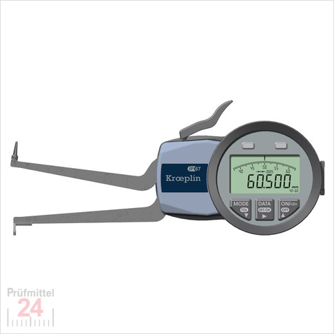 Kroeplin Schnelltaster Digital Messbereich:  40 - 60   mm
für Innen 3Punkt Messungen Typ:  G240P3  
Skalenteilungswert Skw: 0,005 mm
Max. Tastarmlänge L: 84 mm