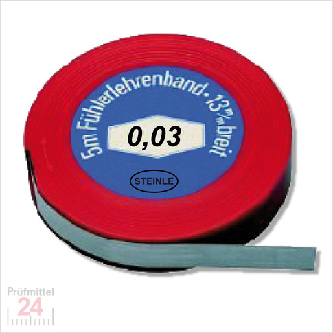 STEINLE Fühlerlehrenband / Fühlerlehre 0,03 mm