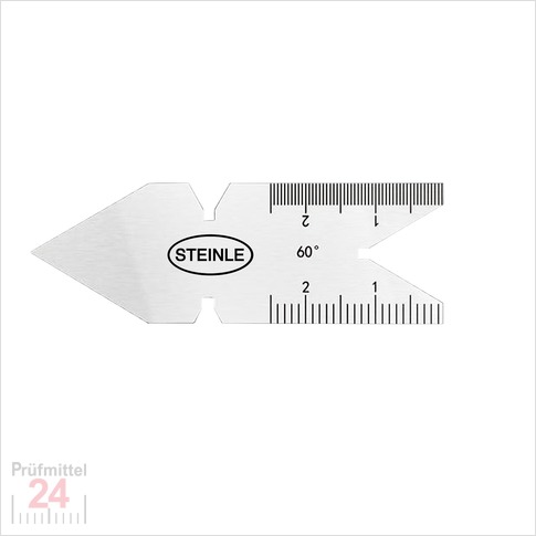 STEINLE 4109 Spitz-Gewindestahl-Schleiflehre
für 60° metrische Gewinde