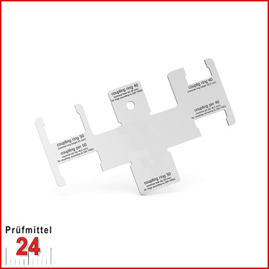 Universal Prüflehre für Anhängetechnik - Anhängekupplung PL-KUZO 40-50_NFZ_III Form B
Nutzfahrzeuge / Land oder Forstwirtschaft
für LoF Zugösen mit Buchsen 40 / 50 mm
und Zugösen Höhe Ringteil 30 / 45 mm
und Bolzenkupplungen mit Kuppelbolzen 40 mm