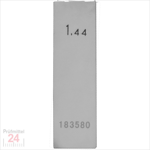 STEINLE 4202 Einzel Parallel Endmaß Stahl 1,44 mm