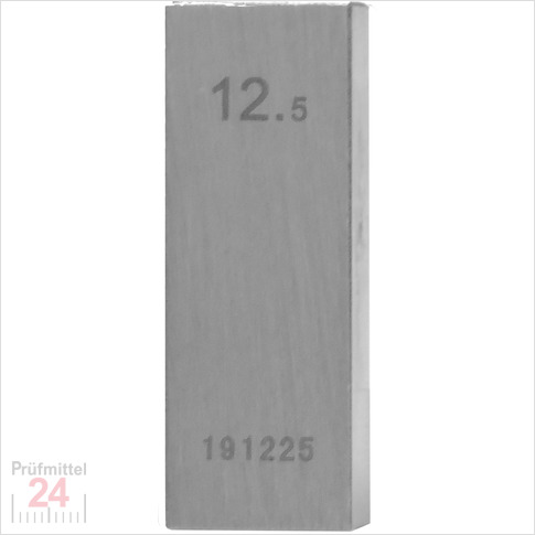 STEINLE 4202 Einzel Parallel Endmaß Stahl 12,5 mm