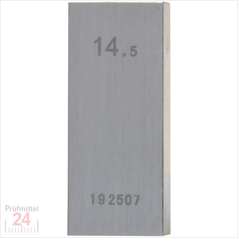 STEINLE 4202 Einzel Parallel Endmaß Stahl 14,5 mm