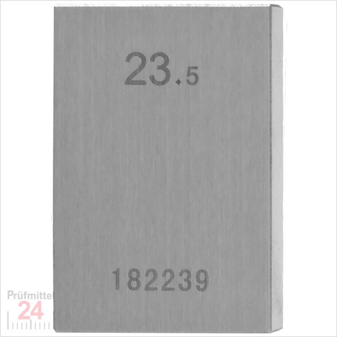 STEINLE 4202 Einzel Parallel Endmaß Stahl 23,5 mm