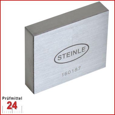 STEINLE Einzel Endmaß Stahl 30 mm
DIN EN ISO 3650
Toleranzklasse: 1