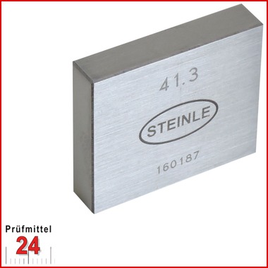 STEINLE Einzel Endmaß Stahl 41,3 mm
DIN EN ISO 3650
Toleranzklasse: 1