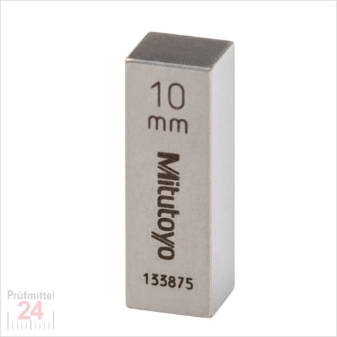 Mitutoyo Einzel Parallel Endmaß Stahl 6 mm
DIN EN ISO 3650 mit Toleranzklasse: K
inkl. JCSS Zertifikat (gleichwertig DAkkS Kalibrierschein)