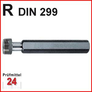 STEINLE Gewindegrenzlehrdorn R 1 -11 
Kegliges Whitworth Rohrgewinde
Gewindelehre nach DIN2999, rechts