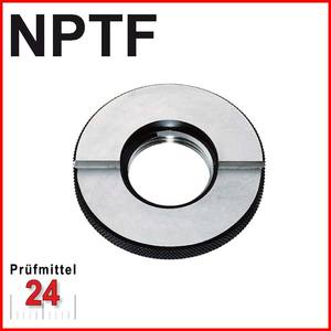 STEINLE Gewinde Grenzlehrring NPTF 1/16" -27
Lehrenmaße nach ASA B2.2-1960