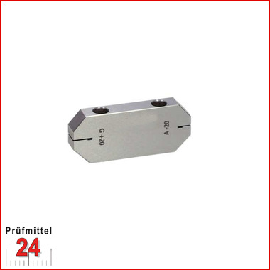 STEINLE 4645 Grenzrachenlehre doppelseitig: 1,001 - 2,000 mm
Rachenlehre DIN EN ISO 286 Stufung: 0,001 mm