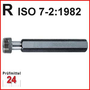 STEINLE Gewindegrenzlehrdorn R 4 -11 
Kegliges Whitworth Rohrgewinde
Gewindelehre nach ISO 7-2:1982
