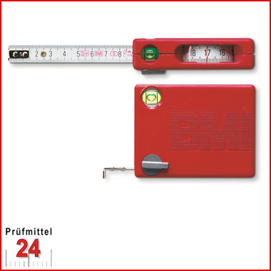 13 mm BMI Taschenbandmaß 408 X4 Länge 3 m 408351 mm/inch-Teilung  Bandbreite 