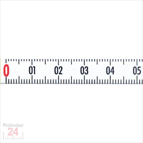 STEINLE Skalenbandmaße Duplexteilung 300 mm / Breite: 10 mm
Massband Stahl, weiß lackiert Bezifferung von links nach rechts
Rückseite mit Selbstklebefolie