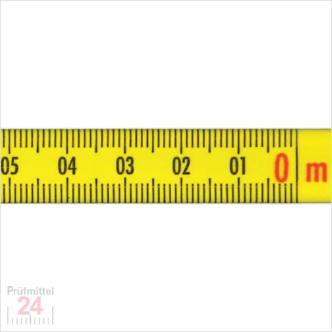 STEINLE Skalenbandmaße Duplexteilung 20000 mm / Breite: 13 mm
Massband Stahl, gelb, mit Polyamidbeschichtung Bezifferung von  rechts nach links
