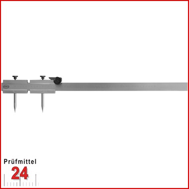 STEINLE 5301 Präzisions Stangenzirkel Messschieber 
mit Feineinstellung durch Reibrad
Messbereich: 500 mm
Querschnitt: 25x6 mm