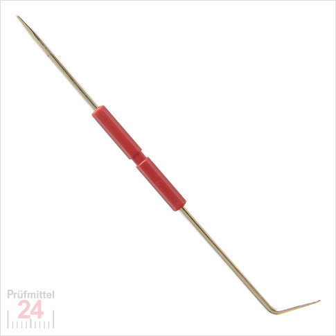 STEINLE R60 Reißnadel aus Stahl vernickelt
gerader / gebogener Spitze 
mit Kunstoffgriff