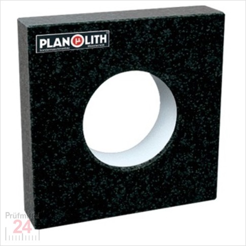 PLANOLITH Winkelnormal 90° Quadratform 4 Seiten genau
Abmessungen ca. 300 x 300 x 50 mm, Güte: 0
Zul. Abweichung der Rechtwinkligkeit 0,004 mm