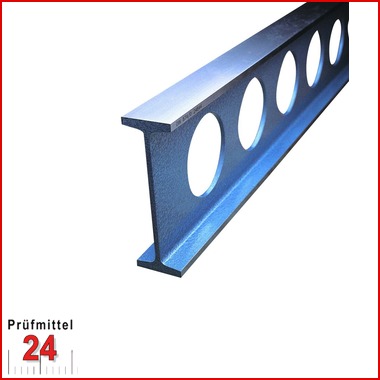 Montagelineal Länge: 500 mm
breite Ausführung, Gen. Nach DIN 874/0
Doppel T Profilstahl: 500x80x40 mm