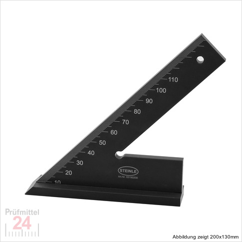 STEINLE 6319 Spitz-Winkel 45° 
150 x 100 mm mit Anschlag