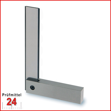 STEINLE 6324 Präzisions Haarwinkel  mit Anschlag 50 x 40 mm
INOX Rostfrei - DIN875/00
Querschnitt:14 x 10 mm