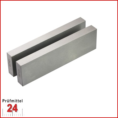 Parallelunterlagen Paar Länge: 125 mm
Querschnitt: 10 x 33 mm
Parallelität: 0,01 , Höhentoleranz: ± 0,005