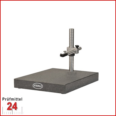 STEINLE Universal Feinmesstisch Hartgestein  HSQ4025
Messtisch: 400 x 250 x 50 mm - DIN876/0
mit Steilgewinde für Grobverstellung
und Querarm