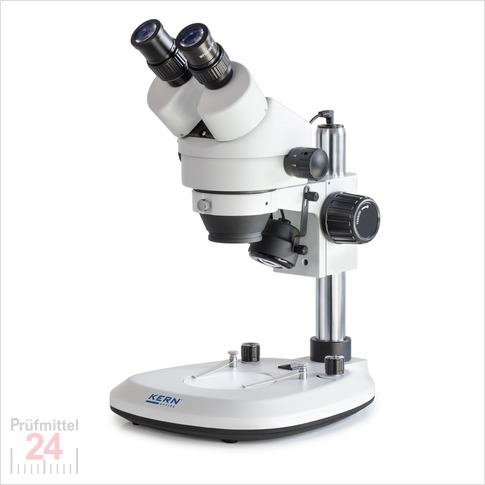 Kern OZL 463 Zoom Stereomikroskop Objektiv 0,7 x - 4,5 x
Auflicht: LED / Durchlicht: LED
Ständer: Säule 