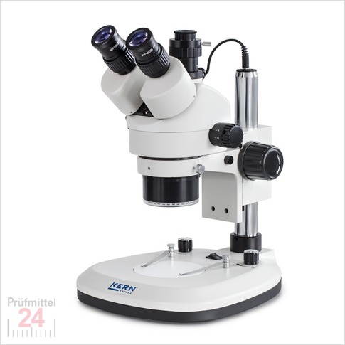 Kern OZL 466 Zoom Stereomikroskop Objektiv 0,7 x - 4,5 x mit Trinokular
Auflicht: LED / Durchlicht: LED
Ständer: Säule / inkl. Ringbeleuchtung
Aktionspreis gültig bis 31.05.2025