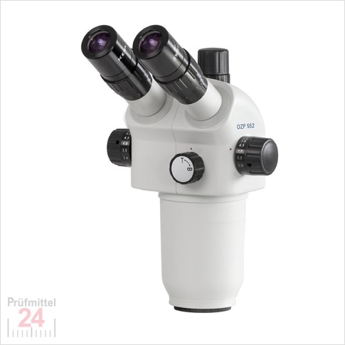 Kern OZP 551 Stereo-Zoom Mikroskopkopf Objektiv 0,6 x - 5,5 x
Okular Vergrößerung: 10 x / Okular Sehfeld: 23 mm