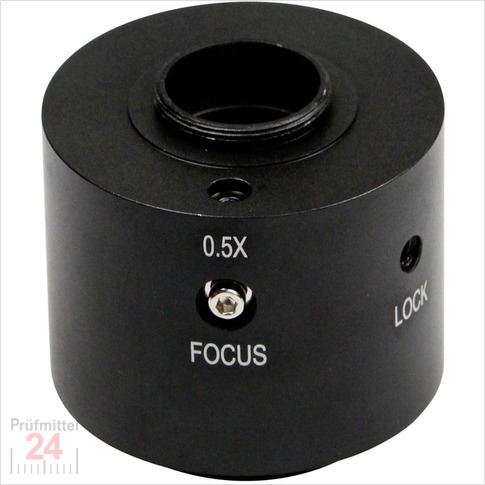 C-Mount-Kamera-Adapter 0,5 x, justierbarer Fokus (für trinokulare Modelle)
Mikroskopkameraadapter - OBB-A1515