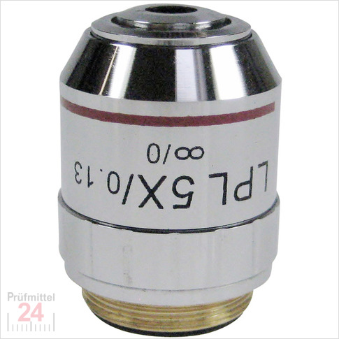 Infinity planachromatisches Objektiv für einen großen Arbeitsabstand, 5 x /0,13 (24,23 mm)
Mikroskopobjektive - OBB-A1525