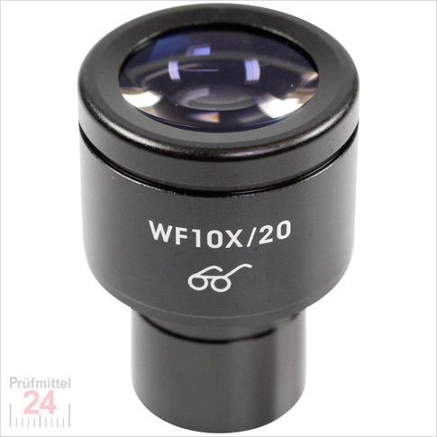Okular (Ø 23,2 mm): HWF 10 x /Ø 20 mm (mit Pointer-Nadel)
Mikroskopokulare - OBB-A1448