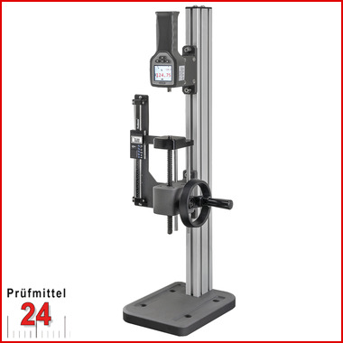 STEINLE Kraftmessstand / Kraftmessgerät mit Wegzähler DZ100S-25
max. Höhe: 760 mm
Messbereich: 0 - 100 N
Genauigkeit: 0,2 N - Anzeigeauflösung: 0,02 N
Inkl. USB-Kabel, Netzteil und Zubehör