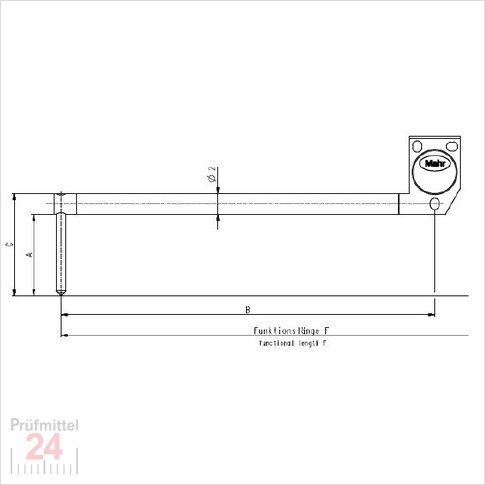  BFW A 4-45-2/90?2 mm abgekropft fur Bohrungen > 4,5 mm 
6852404