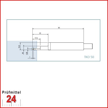 HOMMEL-ETAMIC Taster TKO 50/8 KE5/90D
M0435023