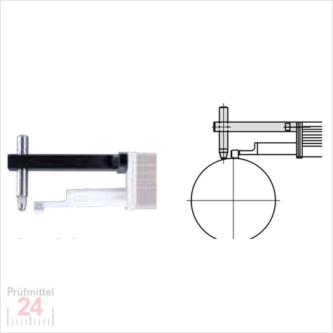 MITUTOYO Punktadapter
12AAE643