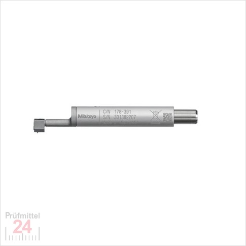 MITUTOYO Standard Tastkopf Messkraft 4 mN
Tastspitzengeometrie 10 µm/90
speziell für Standard-/R-Vorschubeinheit