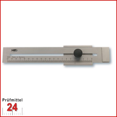 Streichmaß flach rostfrei                         200 mm
Helios-Preisser 321301