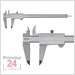 STEINLE 1102 Taschen Messschieber 150 mm
mit Feststellschraube, Ablesung: 0,05 mm
DIN862 - inkl. Gewindetabelle
Aktionspreis gültig bis 31.05.2025
Nur solange der Vorrat reicht