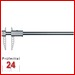MarCal 18 NA mit Messschneiden  1000 mm
Mahr Werkstattmessschieber 4112303
aus Aluminium, harteloxiert, Schnabel: 150 mm