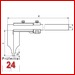 MarCal 18 N ohne Messschneiden  1500 mm
Mahr Werkstattmessschieber 4112213
Schnabel: 200 mm