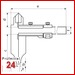 MarCal 18 DN mit Messschneiden  200 mm
Mahr Werkstattmessschieber 4113300
mit Feineinstellung, Schnabel: 80 mm