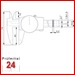 TESA Messschieber mit Rundskala 150 mm / 0,01 mm
TESA CCMA-M 00510050
mit eckigem Tiefenmaß
1 mm pro Zeigerumdrehung, Ohne Antriebsrad
Aktionspreis gültig bis 30.06.2024