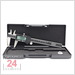 STEINLE 1321 Digital Messschieber 150 mm
mit Feststellschraube, Ablesung: 0,01 mm
Tiefenmaß eckig