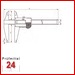 Mitutoyo ABSOLUTE Serie 551  mit Messschneiden 500 mm
Digital Werkstattmessschieber 551-204-10
Schnabel: 150 mm
Aktionspreis gültig bis 31.05.2025