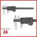 Sylvac IP67 Digital Messschieber  150 mm
S_Cal EVO BASIC - 8101507
Datenausgang: nein
Tiefenmaß: rund, Ø 1.5 mm