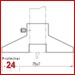 Tiefenmessbrücke 16 Em 75 x 7 mm
4102020